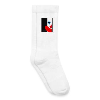 Here We Go Again  Clown Statement - Kinder Tennissocken - Weiß - Rechts