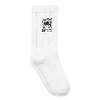 New Zealand | Kiwi, Fjords & Adventure - Kids Tennis Socks - white - Right