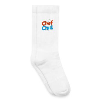 Restaurant Chef & Chill Kitchen Chef Culinary Arts - Kids Tennis Socks - white - Right