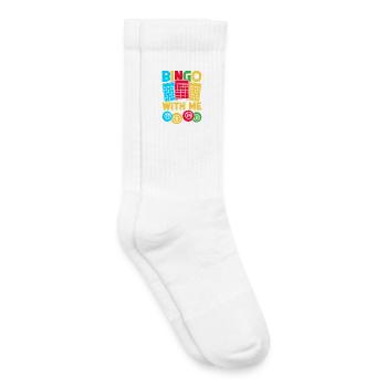 Bingo Game Bingo With Me Bingo - Kids Tennis Socks - white - Right