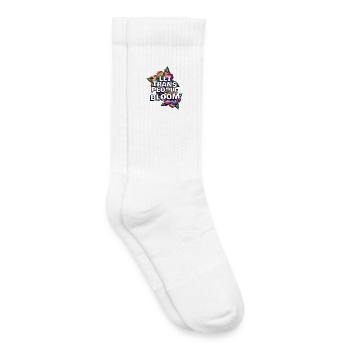 Trans Pride Bloom - Kids Tennis Socks - white - Right