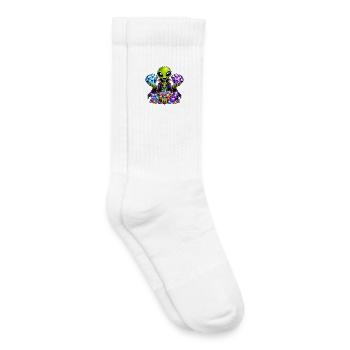 Alien Treasure Mage - Kids Tennis Socks - white - Right