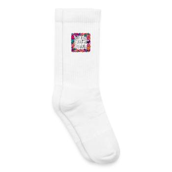 This is my crochet outfit - Kids Tennis Socks - white - Right