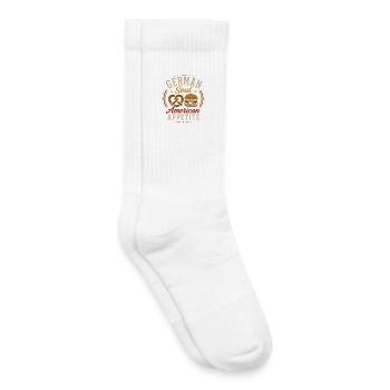 Proud of German Roots In America - Kids Tennis Socks - white - Right