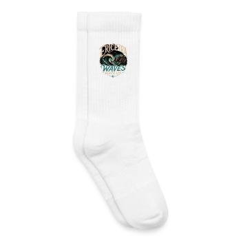 Ericeira Surfing - Kids Tennis Socks - white - Right