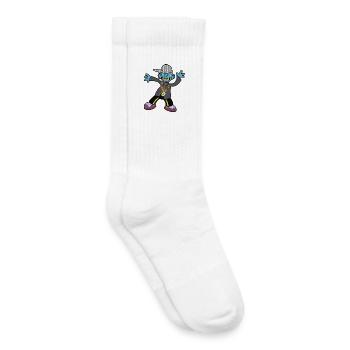 Funny boy - Kids Tennis Socks - white - Right