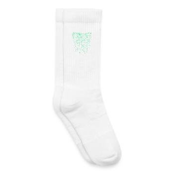 Alien Tribal / abstrakt - Kinder Tennissocken - Weiß - Rechts