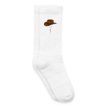 hat - Kids Tennis Socks - white - Right