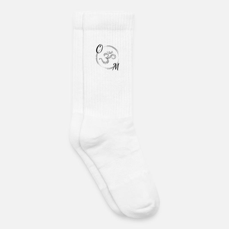 OM - Kinder Tennissocken - Weiß