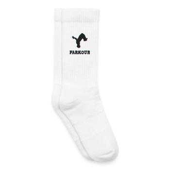 Parkour - Kids Tennis Socks - white - Right