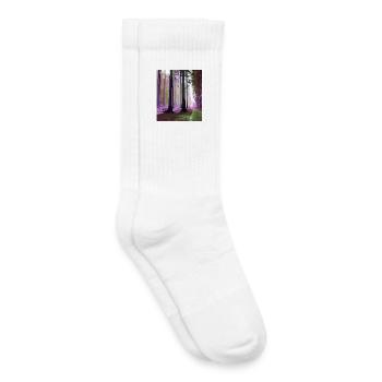 Haunted Cloud Forest - Kids Tennis Socks - white - Right