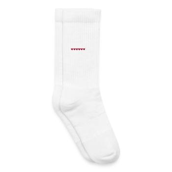 Weltbeste Mama Ankündigung Schwangerschaft Baby - Kinder Tennissocken - Weiß - Rechts