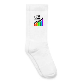 Meilleurs résultats graphique coloré fille ordinateur portable - Chaussettes de tennis bio enfant - blanc - Droite