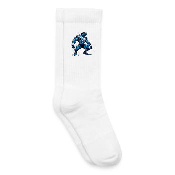 Pfeilgiftfrosch Frosch - Kinder Tennissocken - Weiß - Rechts