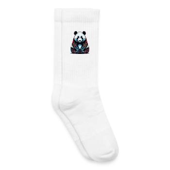 Panda - Kinder Tennissocken - Weiß - Rechts