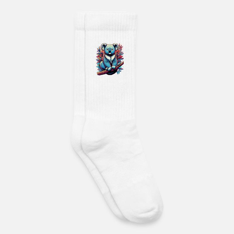 Koala - Kinder Tennissocken - Weiß