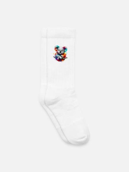 Koala - Kinder Tennissocken - Weiß