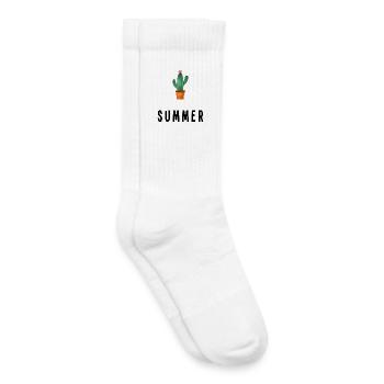GELIEBTE. MEISTER. VIELEN DANK. DANKE HERRIN - Kinder Tennissocken - Weiß - Rechts