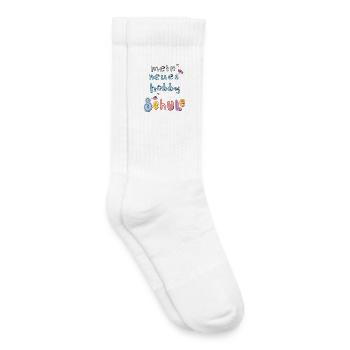 Schule Schulkind - Kinder Tennissocken - Weiß - Rechts