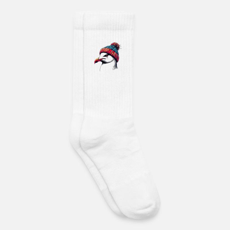 Möwe - Kinder Tennissocken - Weiß