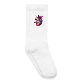Alpaka - Kinder Tennissocken - Weiß - Rechts