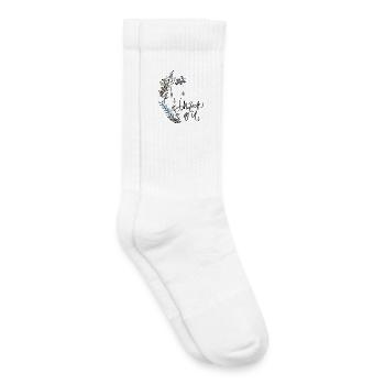 thank you - Kids Tennis Socks - white - Right