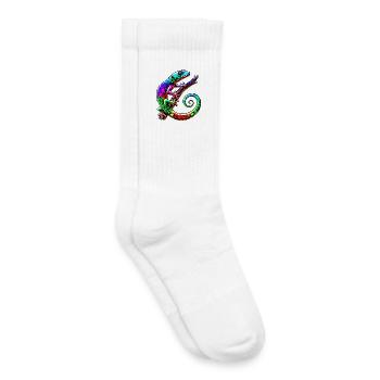 Gecko - Kinder Tennissocken - Weiß - Rechts