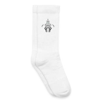 Alpha maiden Deluxe - Kinder Tennissocken - Weiß - Rechts