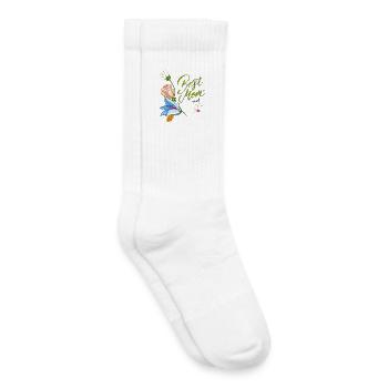 best mom ever - Kinder Tennissocken - Weiß - Rechts