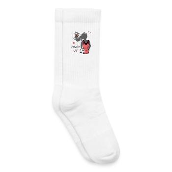 Fußball Germany Deutschland - Kinder Tennissocken - Weiß - Rechts