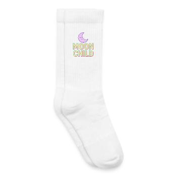 Moon Child - Kids Tennis Socks - white - Right