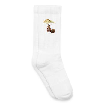 Fliegendes Eichhörnchen - Kinder Tennissocken - Weiß - Rechts