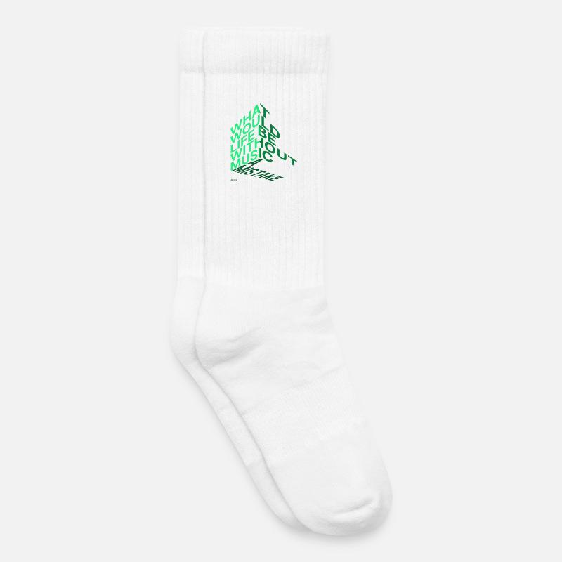What would life be? - Kinder Tennissocken - Weiß