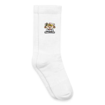 More Ramen Please - Kids Tennis Socks - white - Right