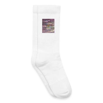 Ceremony drum - Kids Tennis Socks - white - Right