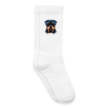 Rottweiler Dogs Love Proud Rottweiler Lovers - Kids Tennis Socks - white - Right