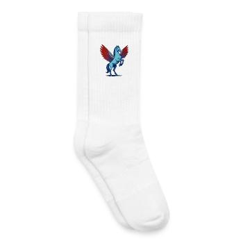 PEGASUS #2 - animals - Kids Tennis Socks - white - Right