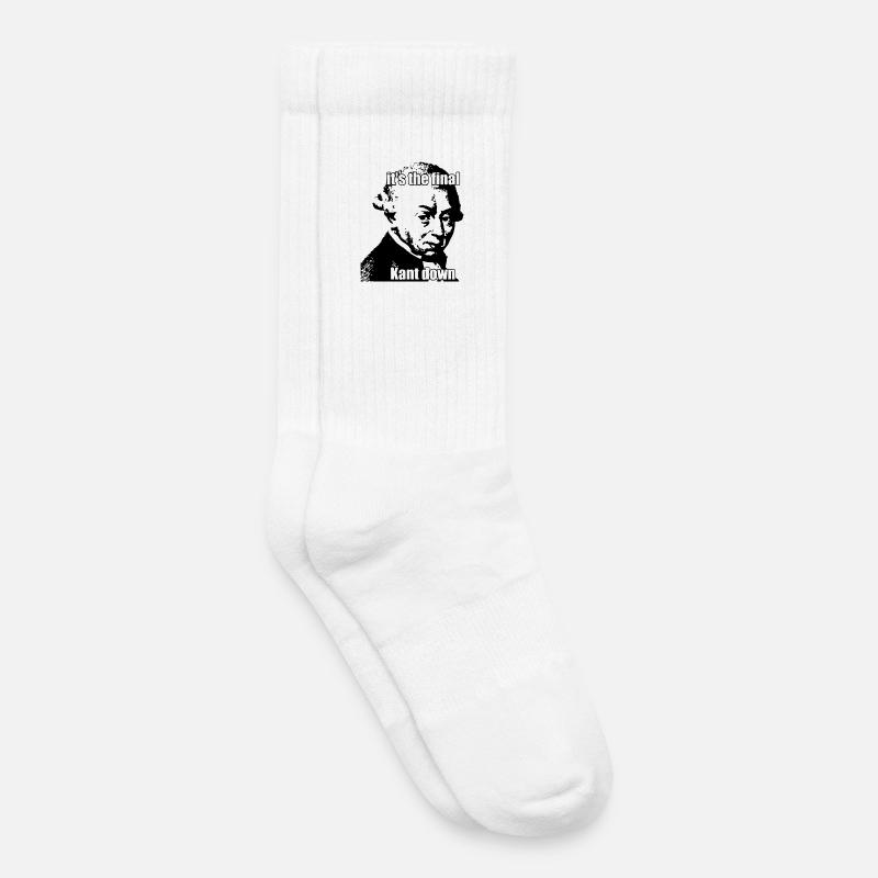 It´s the finale Kant down - Kinder Tennissocken - Weiß