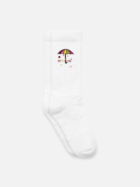 Frühjahr-02 - Kinder Tennissocken - Weiß