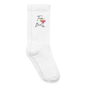 margarita_glas_mit_limone_team_bride - Kinder Tennissocken - Weiß - Rechts