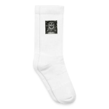 Otter Geblitzt - Kinder Tennissocken - Weiß - Rechts