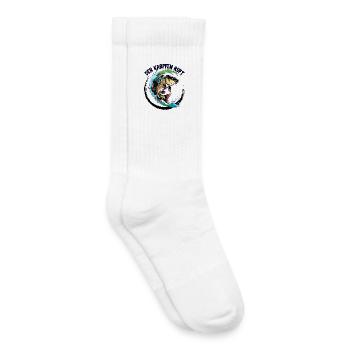 Der Karpfen ruft - Kinder Tennissocken - Weiß - Rechts