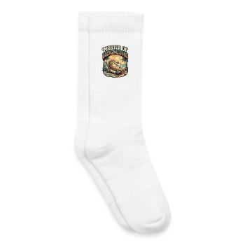 Carp Angler - Kids Tennis Socks - white - Right