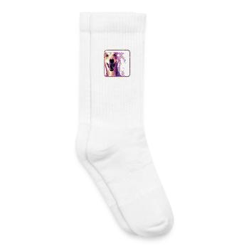 UKG Uk Garage Rave Outfit - Tenue Festival rave  - Chaussettes de tennis bio enfant - blanc - Droite