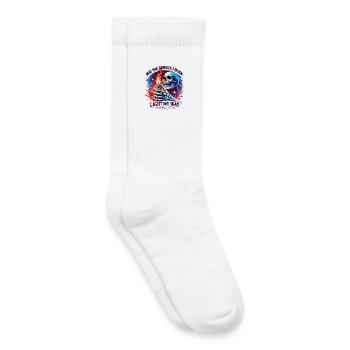 Burning bridges, light the way - Kids Tennis Socks - white - Right