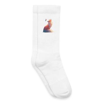 FoxButterflyLight - Kids Tennis Socks - white - Right