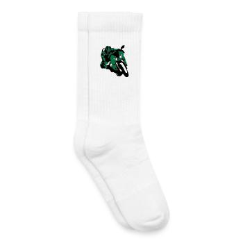 Motorrad - Kinder Tennissocken - Weiß - Rechts