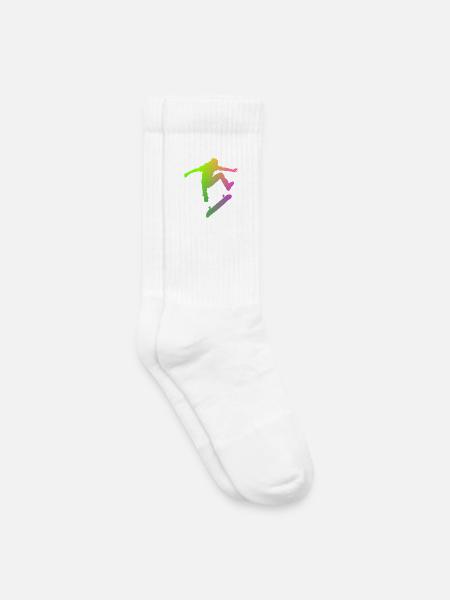 Skater - Kinder Tennissocken - Weiß
