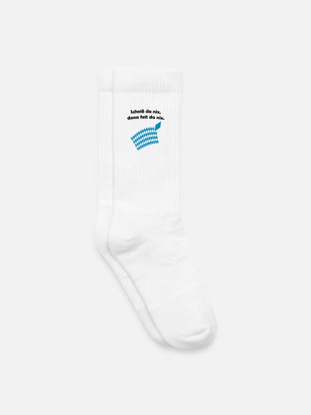 Bavaria - Kids Tennis Socks - white