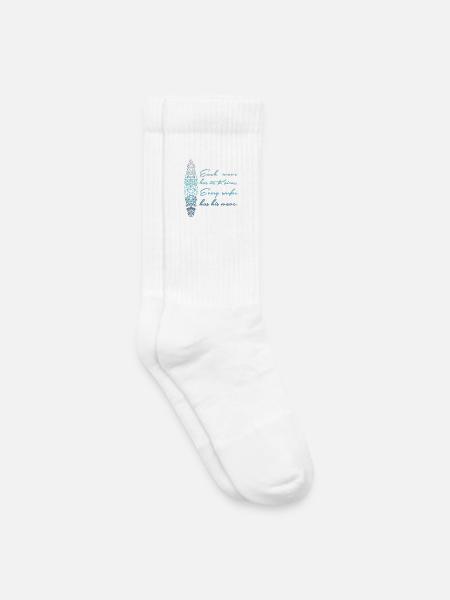 SURFEN, MAORI, SURFEN, SURFER - Kinder Tennissocken - Weiß